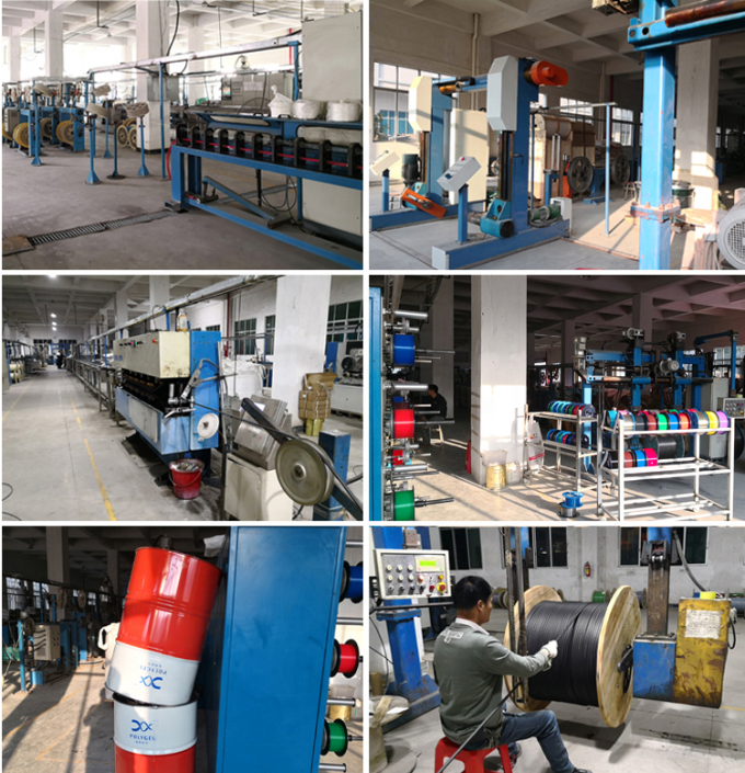 สายไฟฟ้าออปติกในห้อง LSZH 4 หลัก 6 หลัก 8 หลัก 12 หลัก 24 หลัก 48 หลัก สายไฟฟ้าออปติกแบบเดียว GJFJV 7