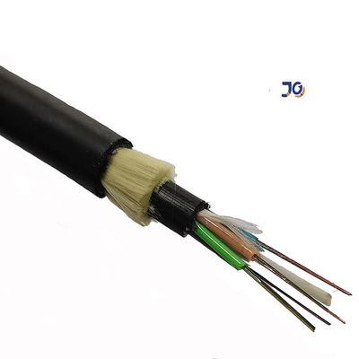 คุณภาพ  Double Jacket ADSS Fiber Optic Cable 24 96 Core G652D Single Mode HDPE All Dielectric Self Supporting Aerial โรงงาน