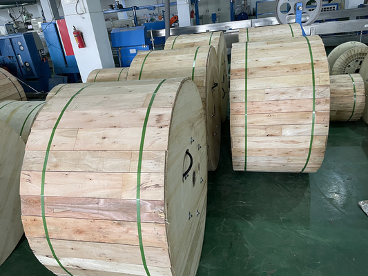 G652D MGTSV 72 Core Outdoor Fiber Optic Cable With Wooden Drum