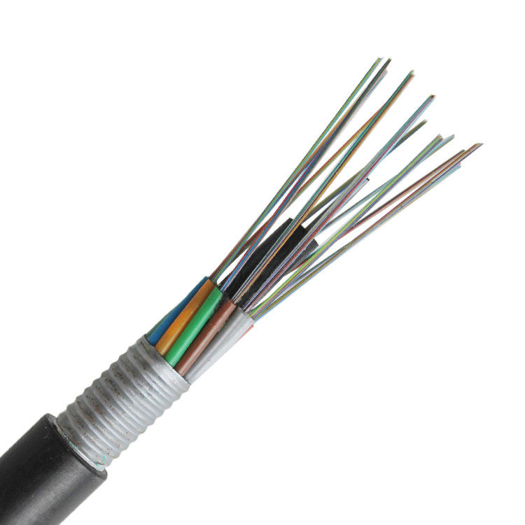 GYTS Armored Fiber Optic Cable 2-288 Cores for Underground Burial