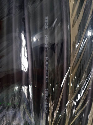 สายเคเบิลไฟเบอร์ออปติก ADSS ระยะ 300 ม. เหนือศีรษะ 8 12 48 96 144 สายเคเบิลใยแก้วนำแสงหลัก