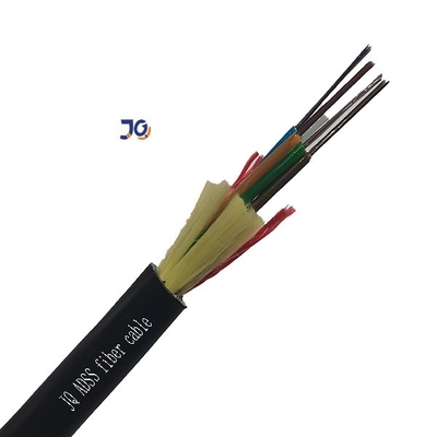 สายไฟเบอร์ออปติก ADSS แบบ Overhead Single Jacket แบบหลายแกน 80 ม