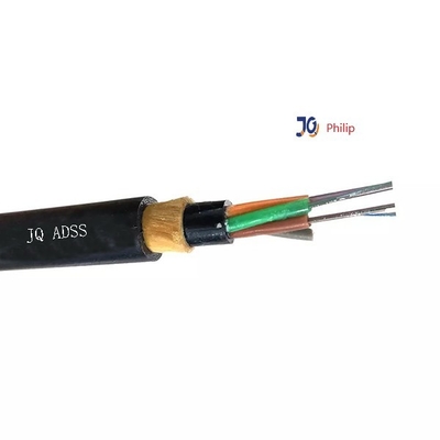 ADSS Loose Tube กลางแจ้ง FRP 12 24 48 72 96 144 แกนสายเคเบิลไฟเบอร์โหมดเดี่ยว