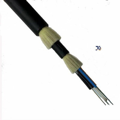 Singlemode No Metlal 12/24/48 Cores ADSS สายเคเบิลไฟเบอร์ออปติกพร้อมเส้นด้ายอะรามิด