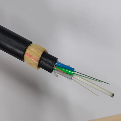 Aramid Yarn Strength Single Jacket สายเคเบิลใยแก้วนำแสง ADSS โหมดเดียว