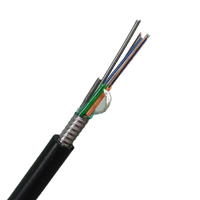 GYTS 24/48 Cores Single Mode Outdoor Duct สายเคเบิลไฟเบอร์ออปติกหุ้มเกราะ