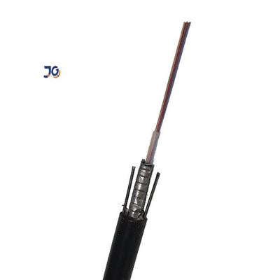 6 8 12 24 หลัก GYXTW สายเคเบิลท่อป้อม สายเคเบิลไฟเบอร์ออปติก