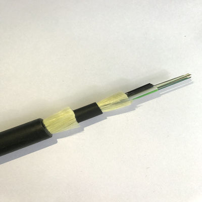 ADSS สายเคเบิลไฟเบอร์อากาศ สายเคเบิลไฟเบอร์ออปติกภายนอก 24 48 คอร์