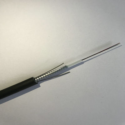 2 4 6 8 10 12 24 แกนหลัก GYXTW สายเคเบิลหุ้มเกราะสายเคเบิลใยแก้วนำแสงโหมดเดียว