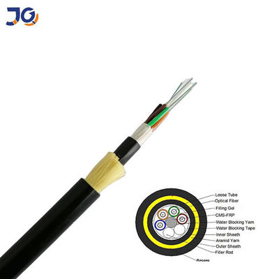 Jiqian Overhead Fiber Cable Meter ADSS 8 12 24 48 โคเรียมแบบเดียว สายไฟเบอร์ออปติก