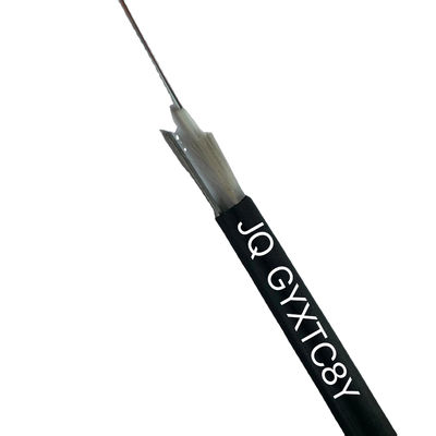 2 4 6 8 10 12 24 หลักอากาศที่รองรับตัวเอง รูป 8 สายไฟฟ้าไฟเบอร์ออปติก GYXTC8Y