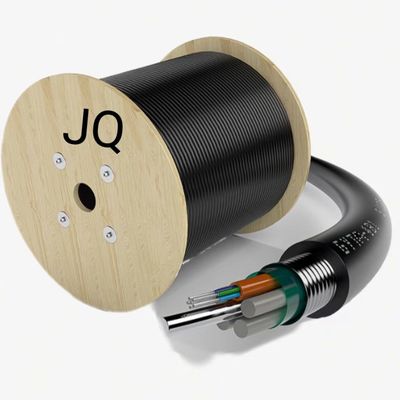 48 72 96 144 288 คีย์เนอร์ สตรอนด์ หลอดโลสเคเบิลไฟเบอร์ออปติค GYTA GYTS สายสื่อสารที่ฝังในท่อ