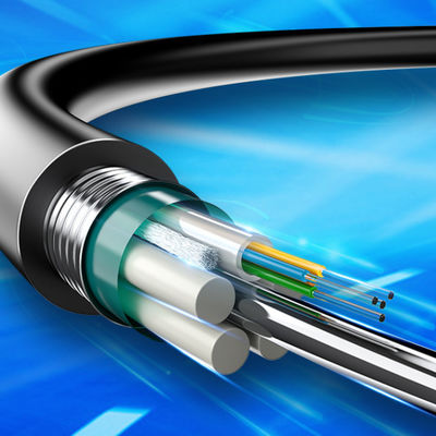 48 72 96 144 288 คีย์เนอร์ สตรอนด์ หลอดโลสเคเบิลไฟเบอร์ออปติค GYTA GYTS สายสื่อสารที่ฝังในท่อ