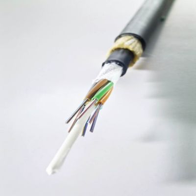 48 โครงการหลัก All Dielectric Self-supporting Aerial Cable ADSS Span 100m 200m ไฟเบอร์ออปติก ไฟเบอร์ออปติก