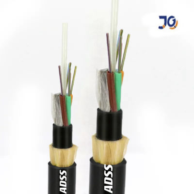 48 โครงการหลัก All Dielectric Self-supporting Aerial Cable ADSS Span 100m 200m ไฟเบอร์ออปติก ไฟเบอร์ออปติก