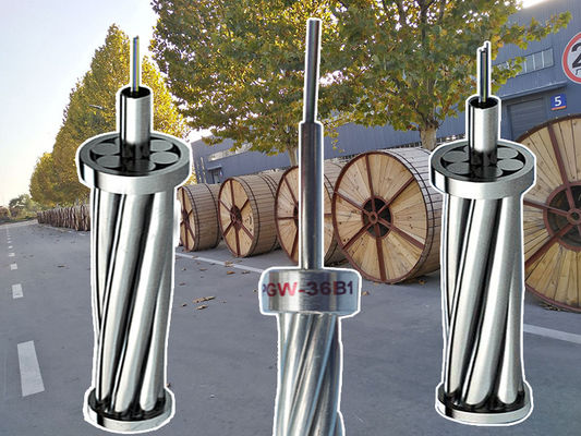 12 24 48 96 144 คีย์เนอร์แอร์เวย์แอร์แคเบล opgw สายใยไฟเบลผสม