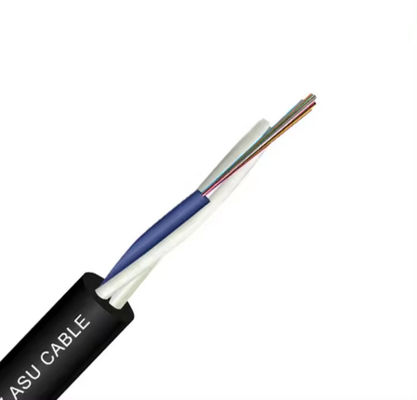 มินิ ADSS สายไฟฟ้าออปติกอากาศที่รองรับตัวเอง ASU 6 24 48 96 คอร์ 80M/100M/120M Span Fiber Optica