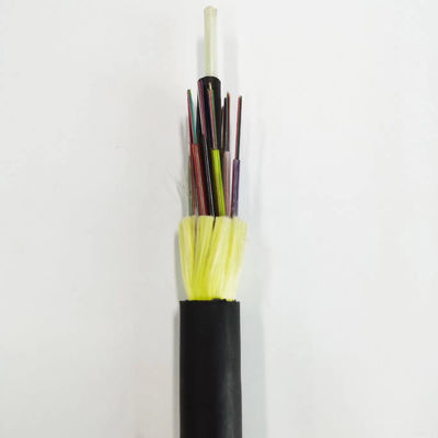 12 Core ADSS Outdoor All Dielectric Aerial Cable สายไฟฟ้าออปติก