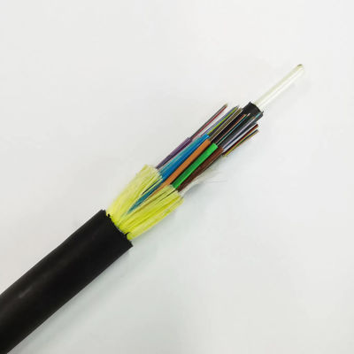 All Dielectric ADSS Aerial Fiber Optic Cable 48core 96core 144core สายไฟฟ้าไฟฟ้าไฟฟ้า