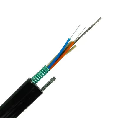 OEM 144 Core Outdoor Optical Fiber Aerial Cable Steel Wire Strand Self Supporting รูปที่ 8 คาเบลไฟเบอร์ออปติก GYTC8S