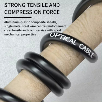 ราคาปลีก GYFTY 12 Core Single Mode Outdoor Aerial Fiber Optic Cable ราคาต่อเมตร