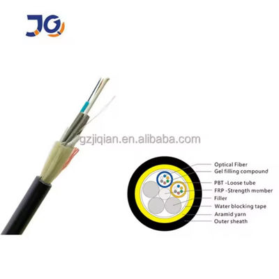 12Fo ไฟเบอร์ออปติก ADSS Cable Adss 12 Core Price Per KM ไฟเบอร์ออปติก ไฟเบอร์ออปติก คาเบลรองรับตัวเองด้วยการบรรจุกลองม้วน