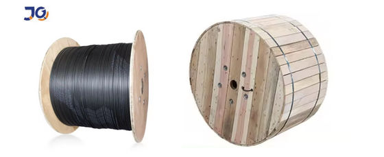 12Fo ไฟเบอร์ออปติก ADSS Cable Adss 12 Core Price Per KM ไฟเบอร์ออปติก ไฟเบอร์ออปติก คาเบลรองรับตัวเองด้วยการบรรจุกลองม้วน