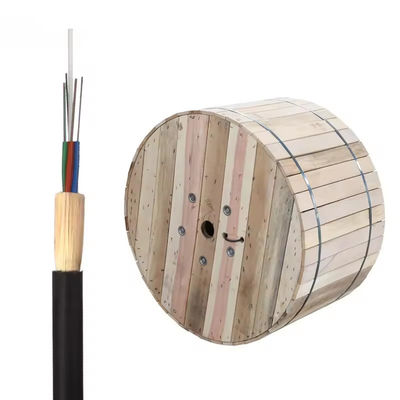 24 Core Outdoor ADSS Single Mode Fiber Optical Cable 4km/drum G652d ผู้ผลิต ผู้จําหน่าย