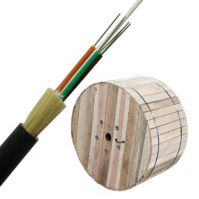 24 Core Outdoor ADSS Single Mode Fiber Optical Cable 4km/drum G652d ผู้ผลิต ผู้จําหน่าย