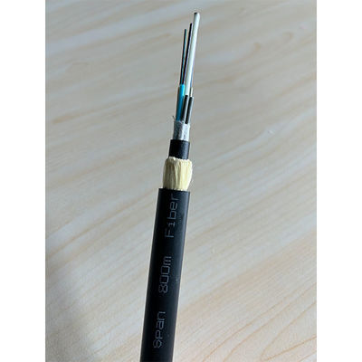 พรีเมียม ADSS Double Sheath สายไฟเบอร์ออปติก สเปน 400m 24 48 72 96 144 288 คอร์