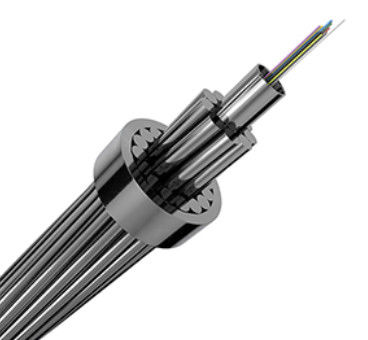 24 คอร์ 48 คอร์ ระบบพลังงานสายไฟฟ้าทางออปติก สายไฟฟ้าพื้นดินสาย OPGW