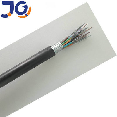 OEM Single Mode 12 24 48 Core GYTS GYFTS สายไฟฟ้าไฟเบอร์ออปติกที่ป้อมกัน