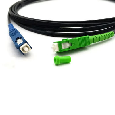 สายแพทช์คอร์ดไฟเบอร์ออปติก FTTH ภายใน/ภายนอก SC/LC/ST-UPC/APC Connectors