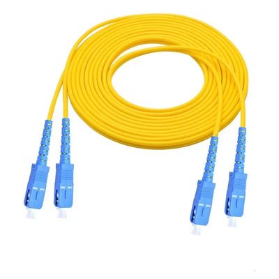 SC/APC SC/UPC 1m 2m 3m ไฟเบอร์ออปติก แพทช์คอร์ด OS2 Single Multi Mode