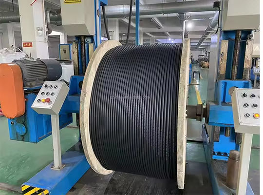 All Dielectric ADSS Aerial Fiber Optic Cable 48core 96core 144core สายไฟฟ้าไฟฟ้าไฟฟ้า