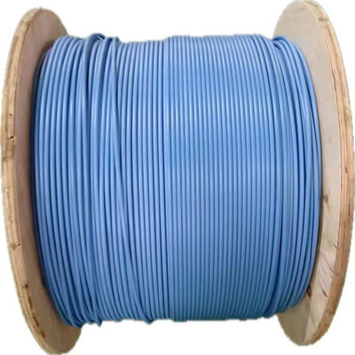 สายไฟเบอร์ออปติก MGTSV สำหรับเหมืองแร่ 24 คอร์ G652D Single Mode หุ้มเกราะลวดเหล็ก สำหรับท่อร้อยสายภายนอกในเหมืองถ่านหิน
