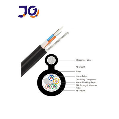 รูปแบบเดียว 8 สายไฟฟ้าไฟเบอร์ออปติกที่รองรับตัวเอง GYTC8S 24 48 96 Core