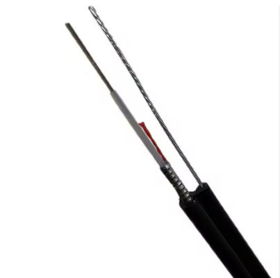 GYFTC8S รูปที่ 8 สายไฟเบอร์ออปติกที่ป้อมกัน สายสื่อเหล็ก FRP ที่รองรับตัวเอง