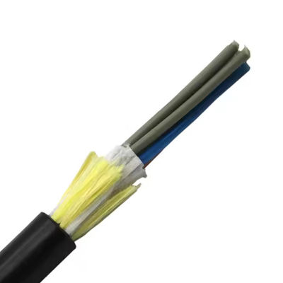 ผู้จําหน่ายสายเคเบิลจีน ADSS Single Jacket 48 Core Single หรือ Multi Mode FRP 1.5mm 100m Span Length สายไฟเบอร์ออปติก