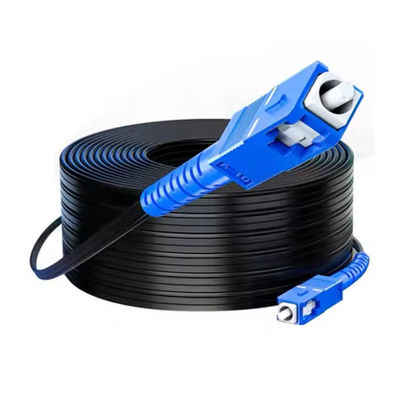 MPO ODC FTTH สายไฟเบอร์ออปติก SC UPC Connector Butterfly Blue SC APC Connector