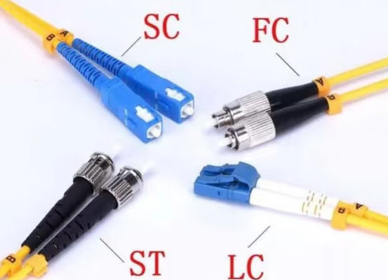 ไฟเบอร์ออปติก แพทช์คอร์ด Single Multi Mode SC/LC/ST-UPC/APC LSZH Sheath ราคาดีที่สุด