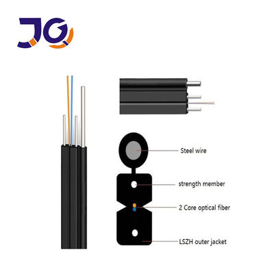 สาย FTTH ดรอปกลางแจ้ง 1/2/4 Core GYJXCH
