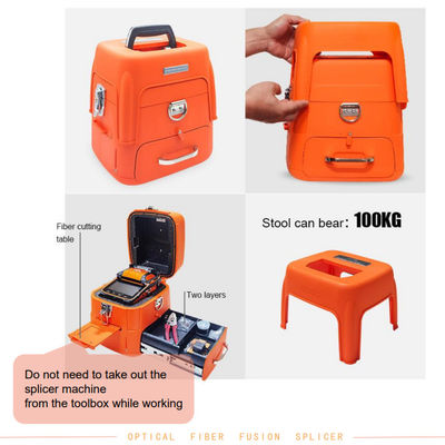 AI-9 Fusion Splicing Fiber Fusion Splicer เครื่องเชื่อมต่อไฟเบอร์ไฟเบอร์ออโต้ FTTH เครื่องเชื่อมต่อไฟเบอร์ออปติก