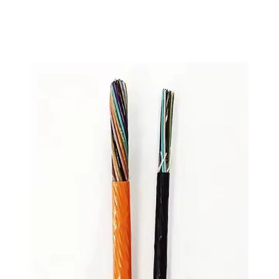 12 24 48 Core GYFTY สายเคเบิลไฟเบอร์ออปติกแบบไม่หุ้มเกราะกลางแจ้ง FTTH