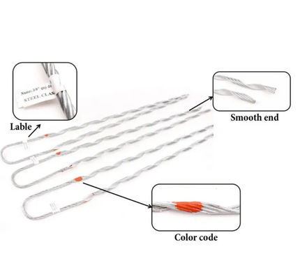 เครื่องกั้นความดันแบบล่วงหน้า แคลมไก สเตรป ADSS แคลมไก แฮป