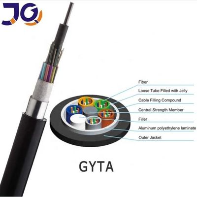 GYTA แบรนด์โอปติก ไฟเบอร์เคเบิล 2-144 โครงการ Core Stranded Loose Tube