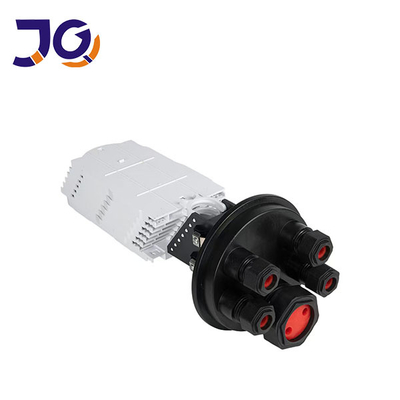 กลางแจ้ง 12 24 48 96 144 288 หลักไฟเบอร์ออปติก Joint Box Dome Enclosure Optical Splice Closure