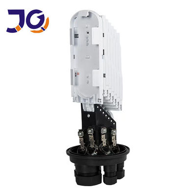 กลางแจ้ง 12 24 48 96 144 288 หลักไฟเบอร์ออปติก Joint Box Dome Enclosure Optical Splice Closure