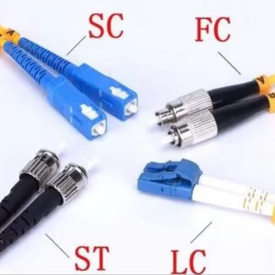 สายแพทช์คอร์ดไฟเบอร์ SC APC SC UPC 3mm LSZH FTTH 1m 2m 3m ส่งข้อมูลรวดเร็ว