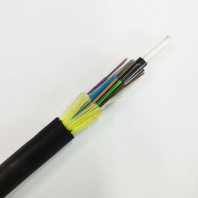 Single Jacket ADSS All Dielectric Self Supporting Outdoor Aerial Optical Cable For Overhead Installation